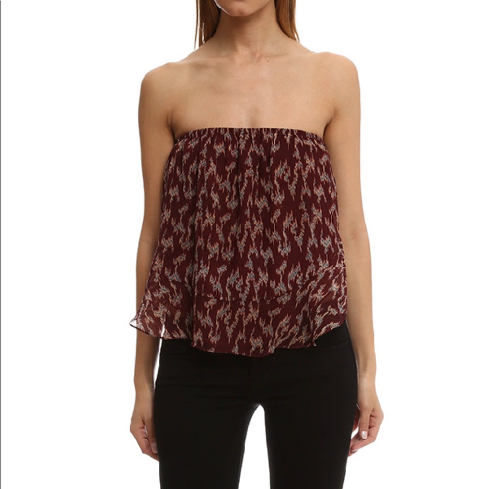 Elizabeth & James strapless top